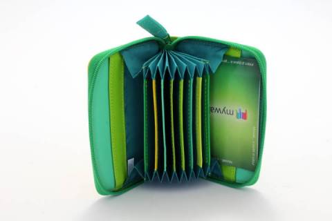 Mywalit Kartenetui - Zip Around Fan C/C Holder 328-9 - Bild: a1