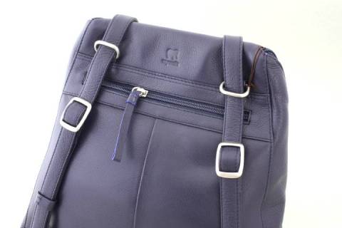 Mywalit Kombi Rucksack / Tasche 1831 Blau - Bild: a5