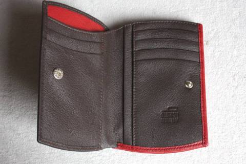 Olbrish b - Geldbörse - Pandora - Braun - Dunkelrot - Bild: a1