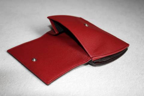 Olbrish b - Geldbörse - Pandora - Braun - Dunkelrot - Bild: a2