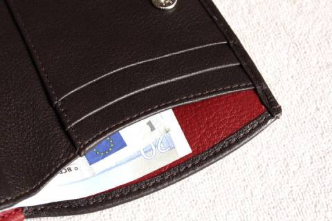 Olbrish b - Geldbörse - Pandora - Braun - Dunkelrot - Bild: a5