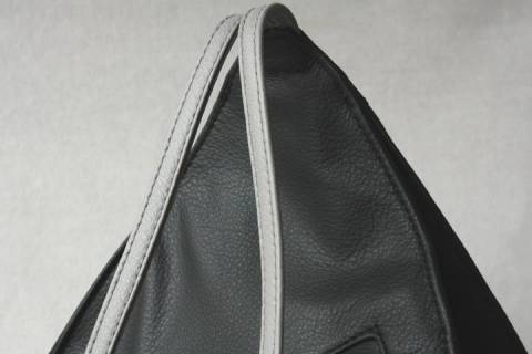 Lenz - Lederrucksack Schwarz - Grau - Bild: a1