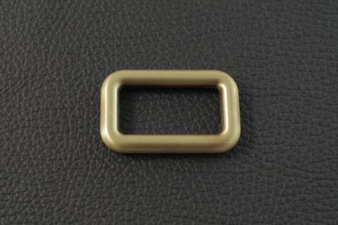 Rechteckring - Massiv 386-30 mm Altmessing 