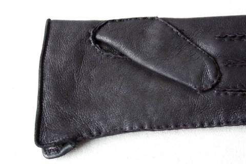 Roeckl - Lammfell Fingerhandschuhe - Nappiert - Schwarz - Bild: a2