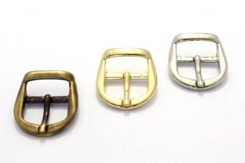 Doppelstegschnallen G-075 - 20 mm Nickel